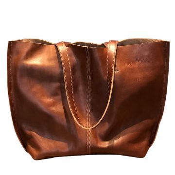 echtleder handtasche damen braun