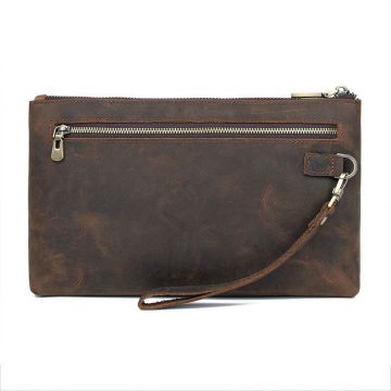 clutch herren braun