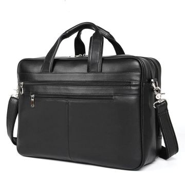 businesstasche herren leder schwarz