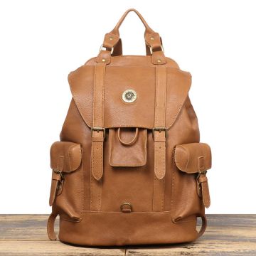 leder rucksack herren vintage