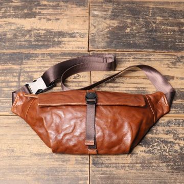 brustbeutel herren leder