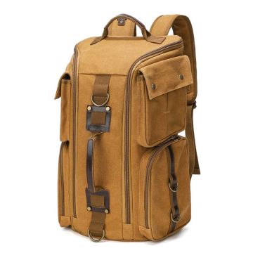 rucksack gewachste baumwolle