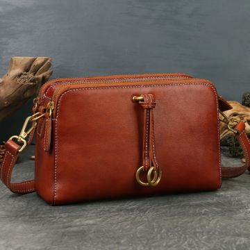 leder umhängetasche damen vintage