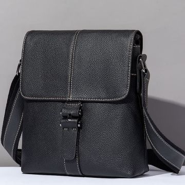 umhängetasche herren schwarz