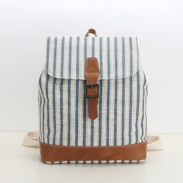 damen vintage canvas rucksack