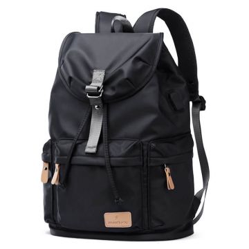 herren rucksack schwarz