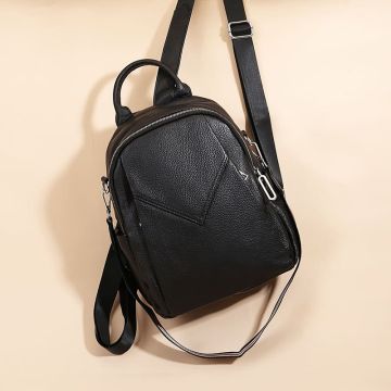 leder rucksack schultasche damen