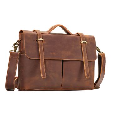 aktentasche herren leder vintage