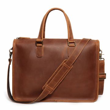 businesstasche herren leder braun