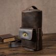 zylinder tasche leder