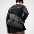 schwarze Umhängetasche Herren Oxford wasserdicht Handtasche leicht viele Fächer