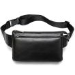 herren schultertasche leder schwarz