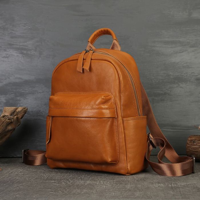 damen rucksack leder elegant