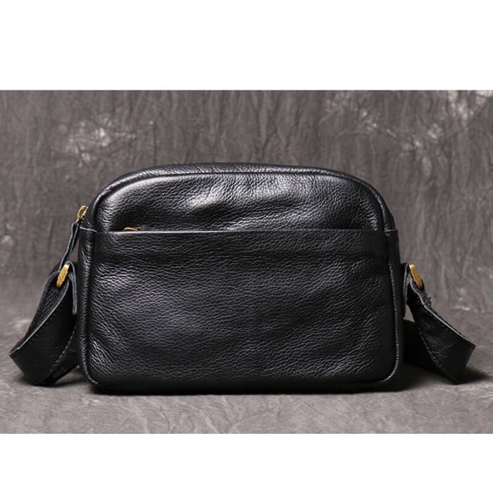 kleine Umhängetasche Herren Leder Vintage Freizeit