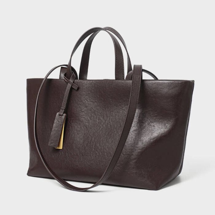 schultertasche damen leder