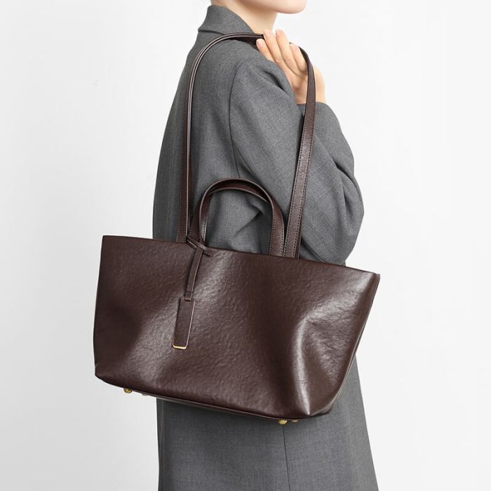 morderne Schultertasche Damen aus Leder Handtasche