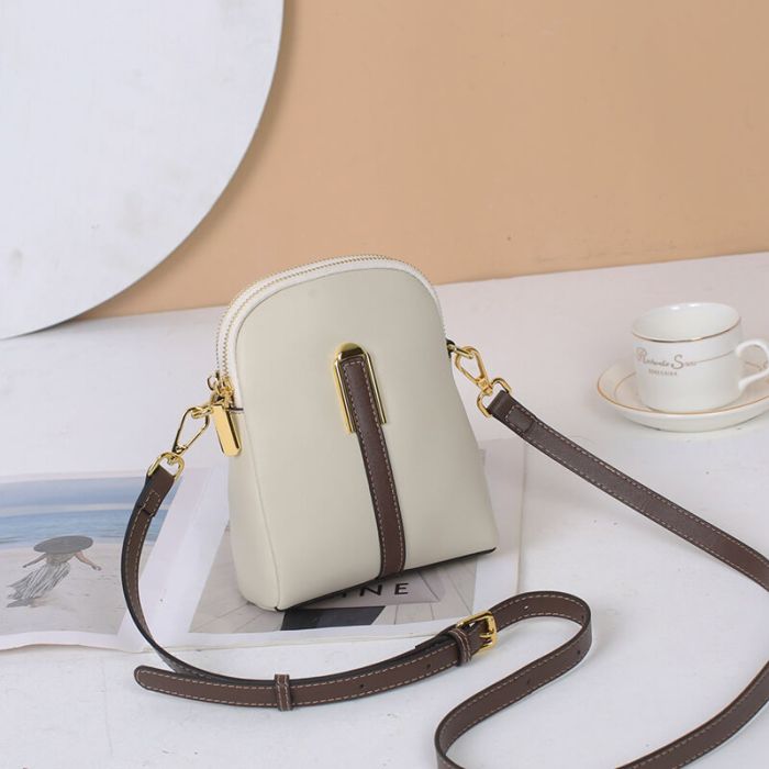Umhängetasche Damen Leder Handytasche zum Umhängen