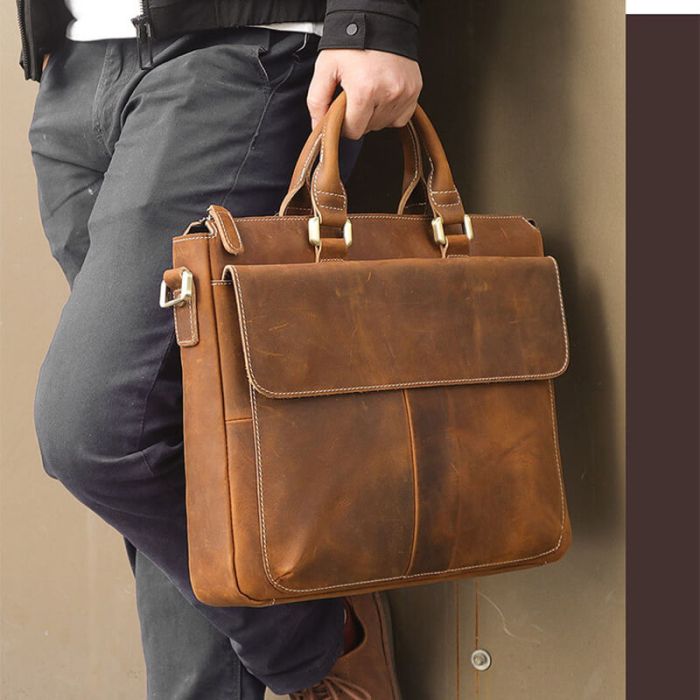 herren businesstasche mit laptopfach