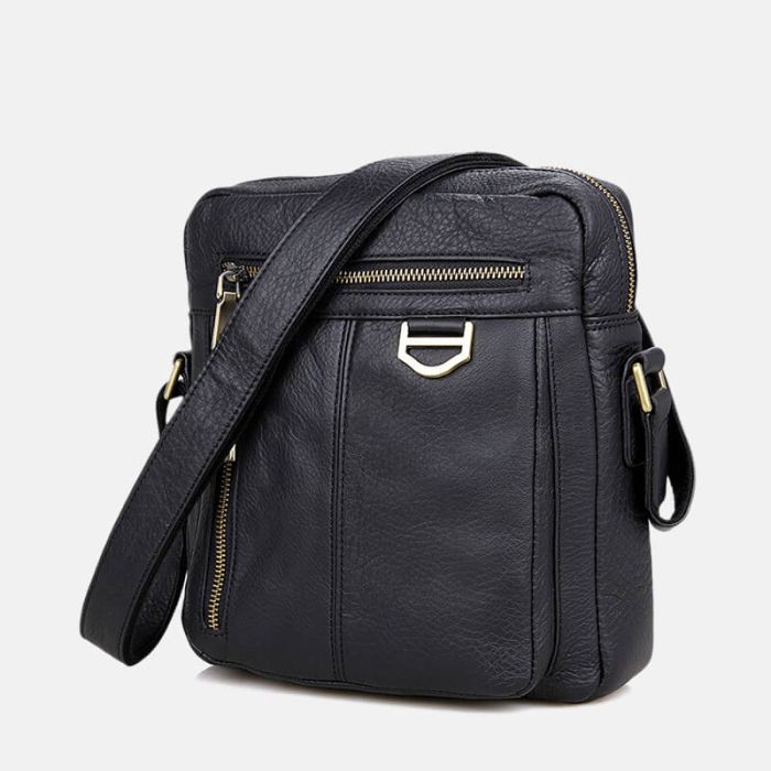 umhängetasche herren leder vintage