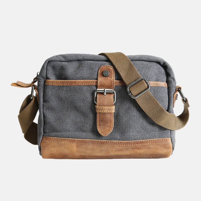 umhängetasche herren canvas