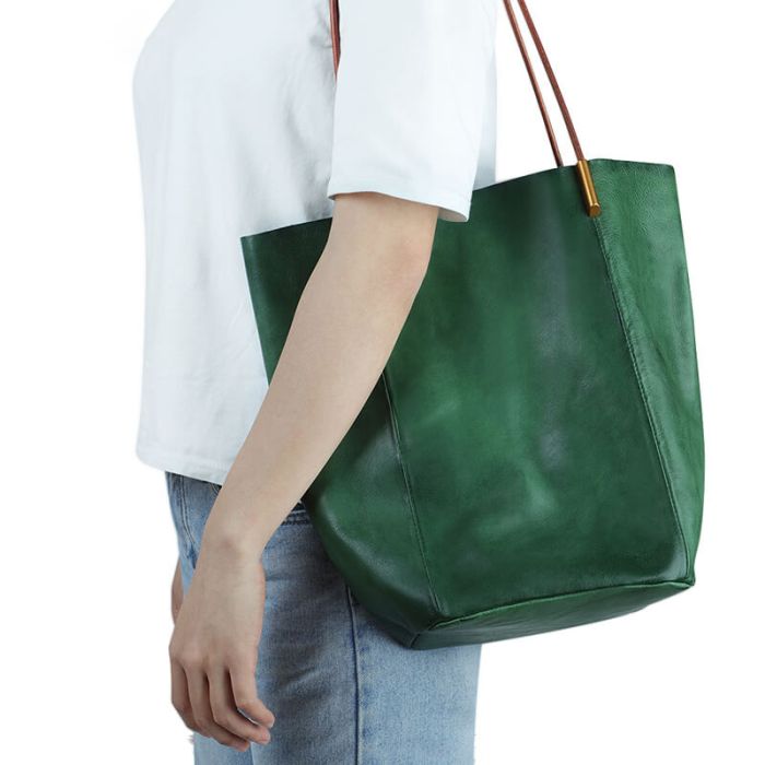 schultertasche damen grün