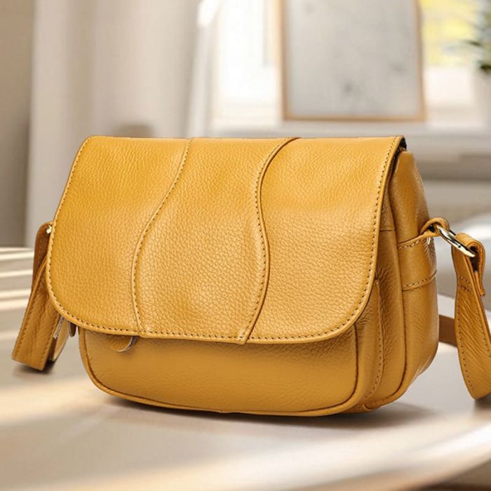 schultertasche damen klein leder