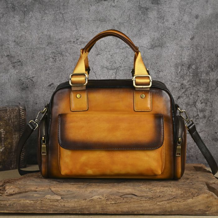 umhängetasche damen klein leder