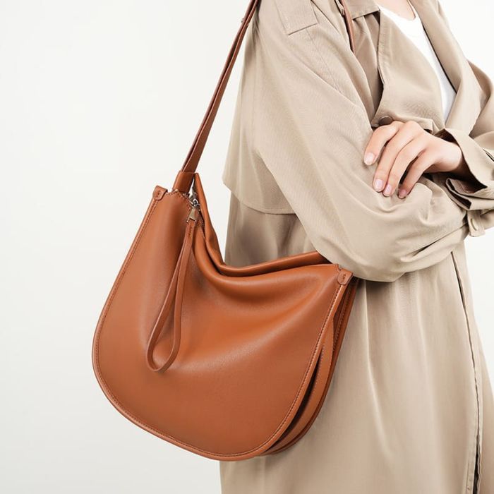 schultertasche damen leder