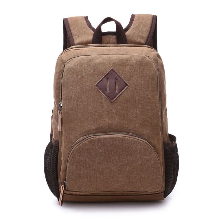 Canvas Rucksack Backpack Unisex für Reisen und Uni