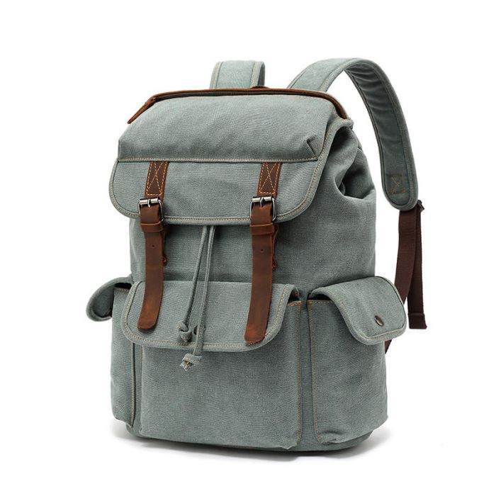 rucksack canvas backpack