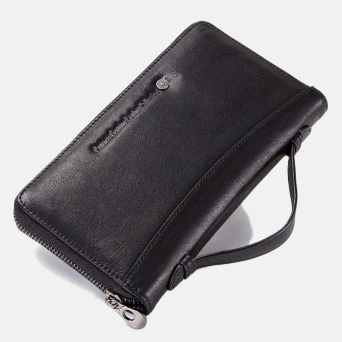 herren clutch leder