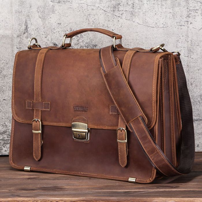 aktentasche herren leder