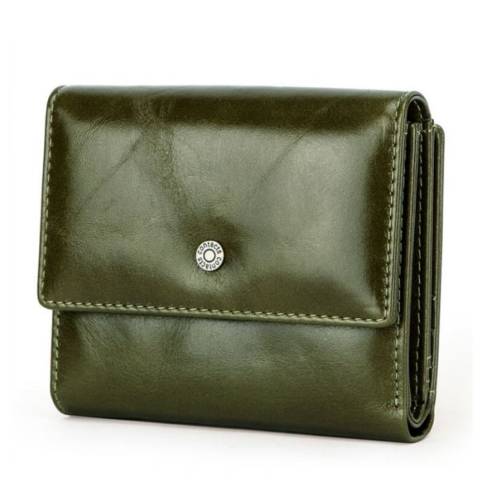 Geldbörse Damen Leder klein Portemonnaie RFID Schutz
