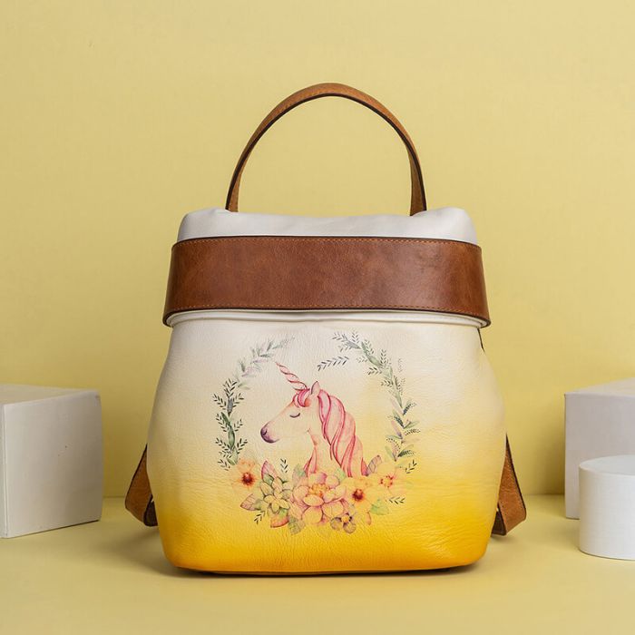 rucksack handtasche 2 in 1 leder