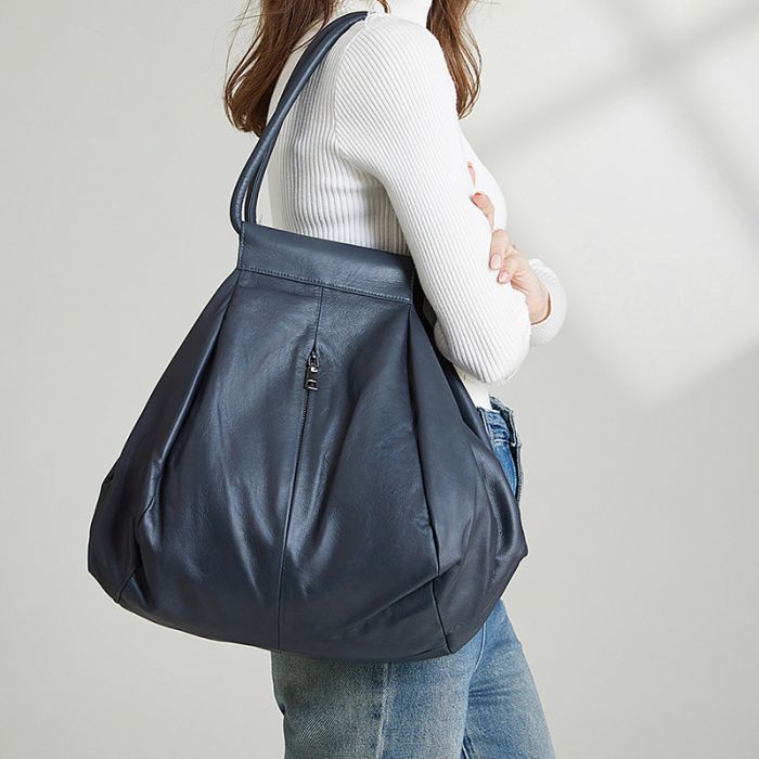 schultertasche damen leder