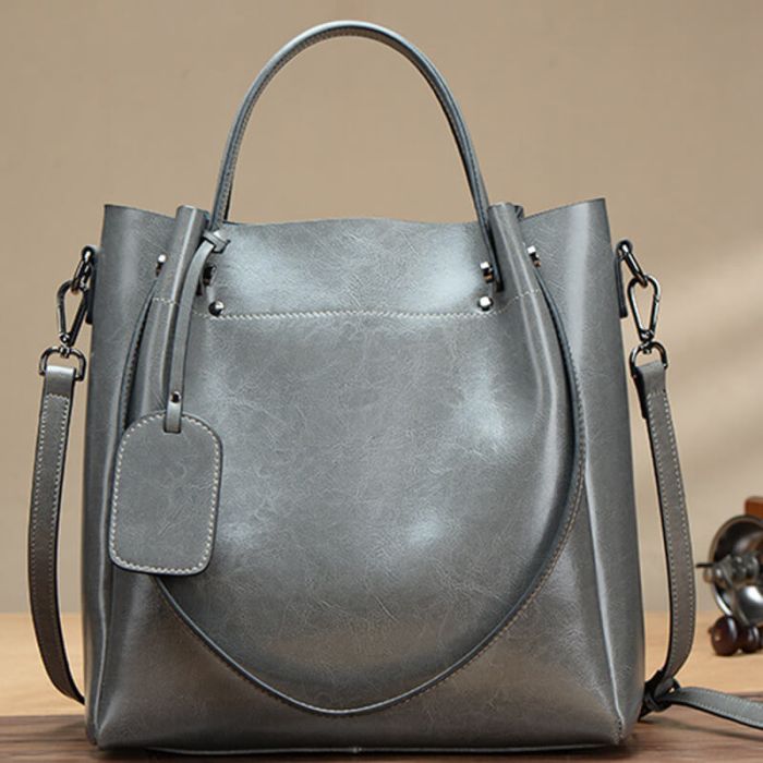 damen schultertasche mit vielen fächern