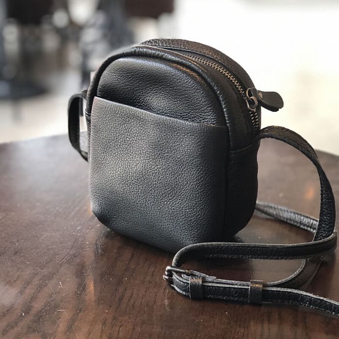 Vintage Handytasche zum Umhängen Leder Damen