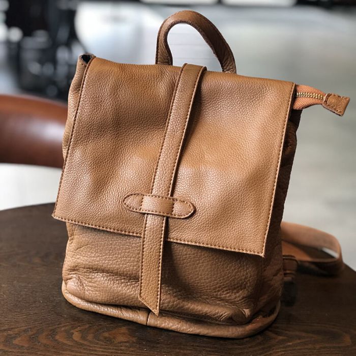 rucksack damen leder