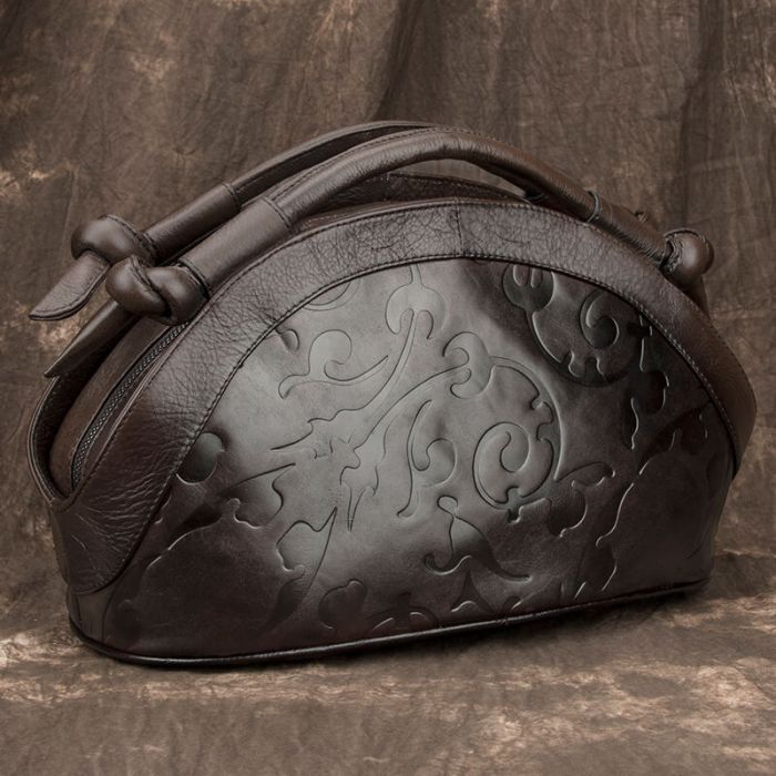 Damen kleine Umhängetasche Vintage mit Gravur