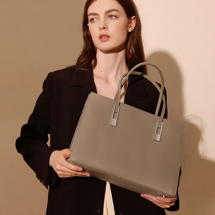 schultertasche damen leder