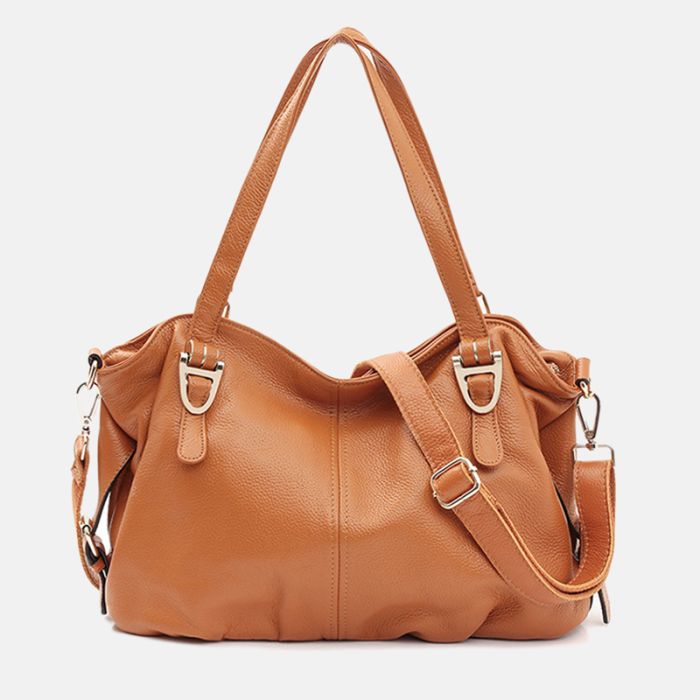schultertasche damen echt leder  