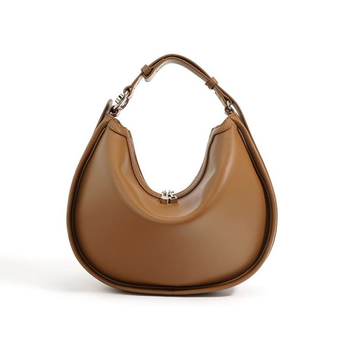Damen Handtasche Leder Unterarmtasche Schultertasche modern