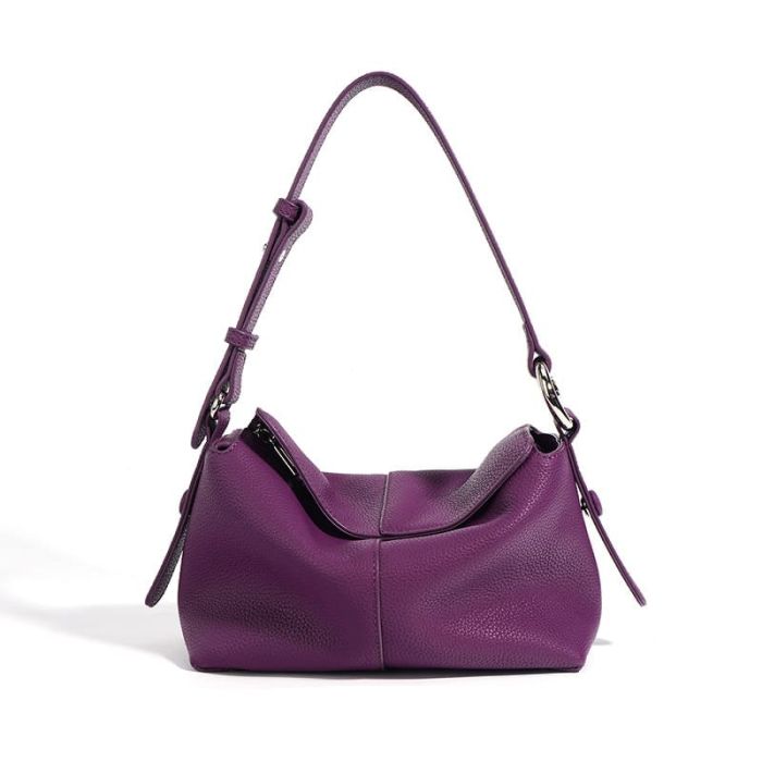 schultertasche damen leder