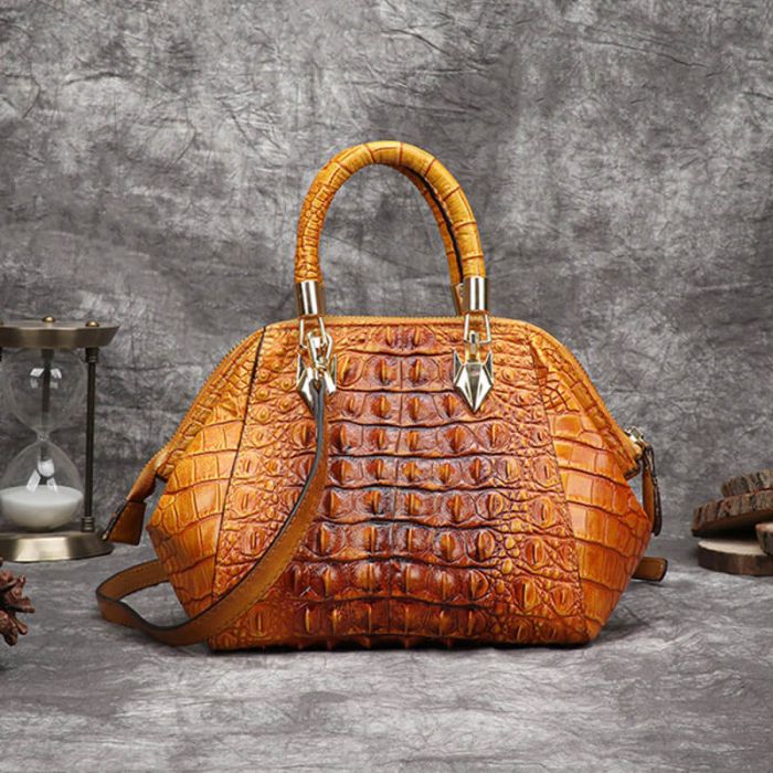 handtasche kroko optik klein
