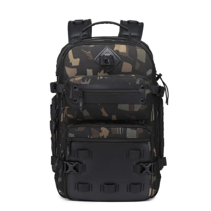 rucksack mit vielen fächern innen