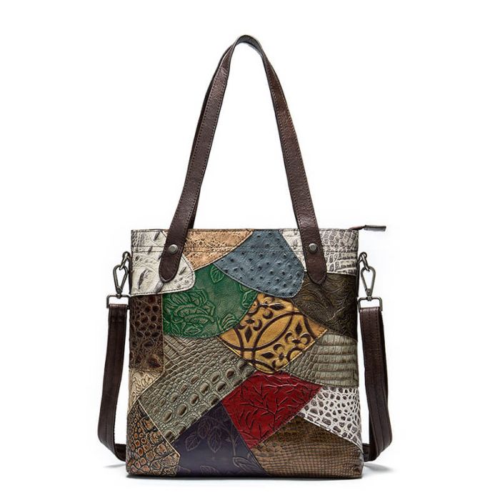 schultertasche damen leder groß