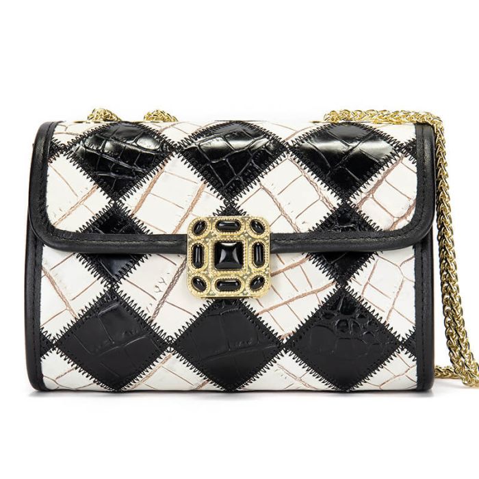 umhängetasche damen leder modern
