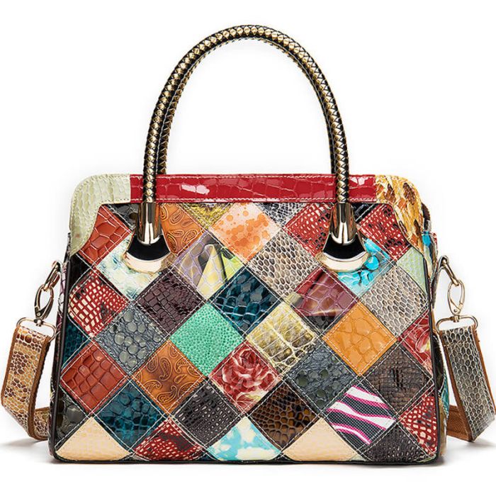 lackleder handtasche