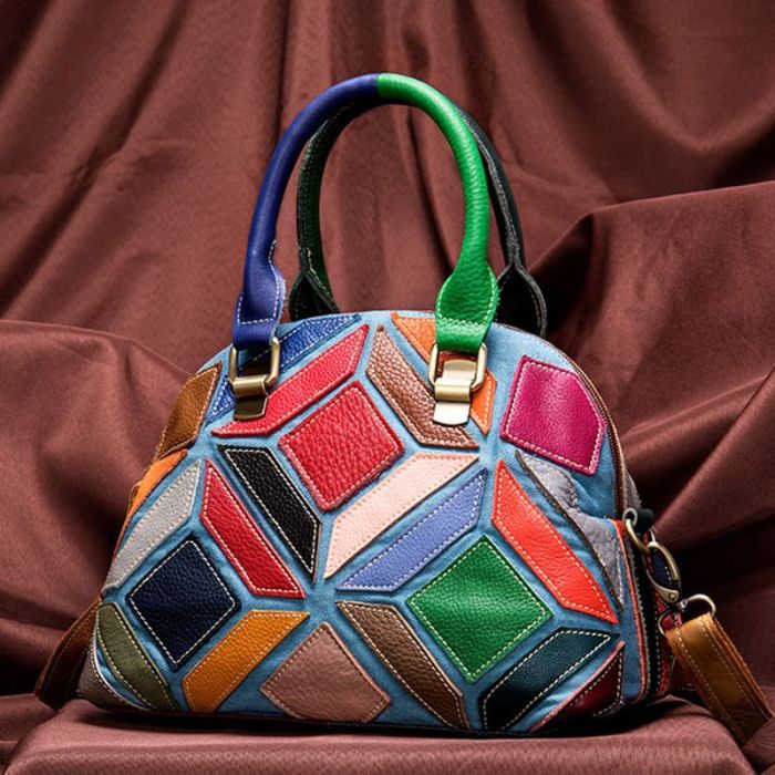 handtasche damen klein bunt
