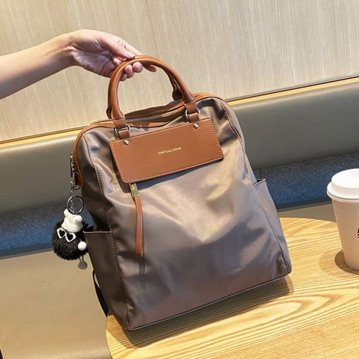 rucksack damen grau wasserdicht